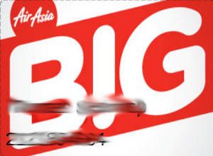 Air Asia BIG Karte Vorderseite