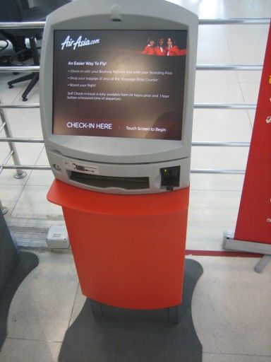 Air Asia Check In Automat in Bangkok, Thailand