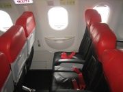 Air Asia Airbus A320–200, Hot Seat Sitzreihe