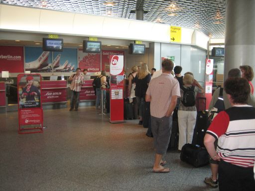 airberlin, Check In Schalter Hannover, Deutschland