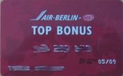 Air Berlin Top Bonus Karte