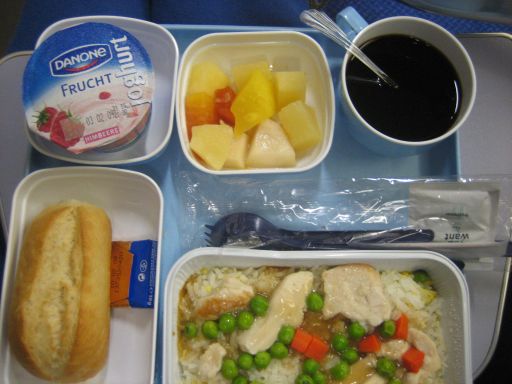 Air China, Economy Frühstück