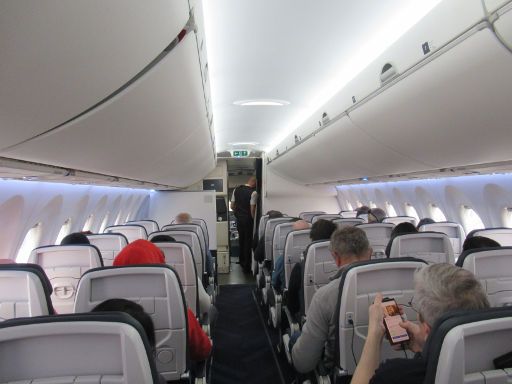 Air France, Airbus A220-300 Economy Klasse Kabine