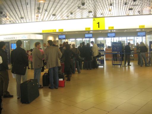 Air France / KLM, Check In Schalter Hannover