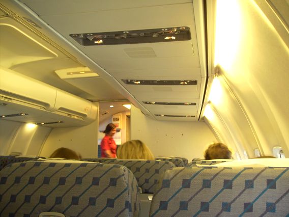 Boeing 737 Economy Kabine