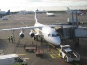 City Jet British Aerospace ERJ 135 / 145, am Gate in Dublin DUB
