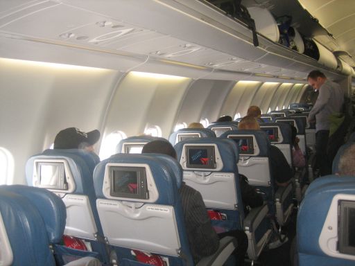 Delta Air Lines Airbus A 330–300 Economy Kabine