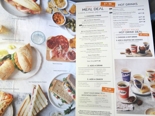 easyJet, easyJet Menu im Juni 2018