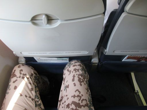 German Airways, Standard Sitzplatz Beinfreiheit