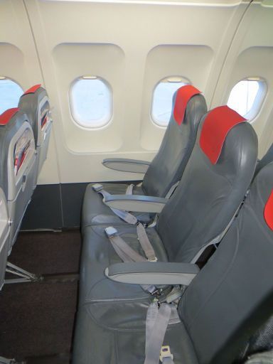 Iberia Lineas Aéreas de España, Standard Sitzplatzreihe im Airbus A319–100