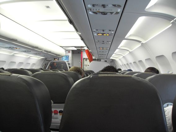 Airbus A 320 Economy Kabine