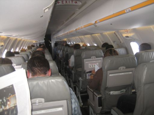 Lufthansa Cityline CRJ 700 Economy Kabine