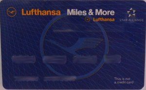 Lufthansa Miles & More Karte