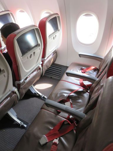 Malindo air, Economy Standard Sitzreihe