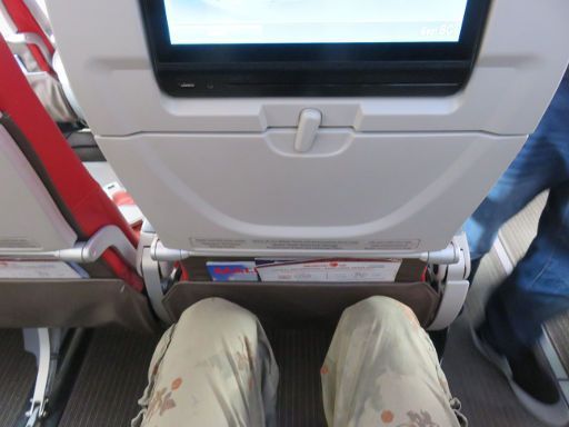 Malindo air, Standard Sitzplatz Beinfreiheit