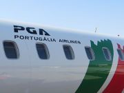 PGA Portugália Airlines, Embraer ERJ 145 auf einer Außenposition