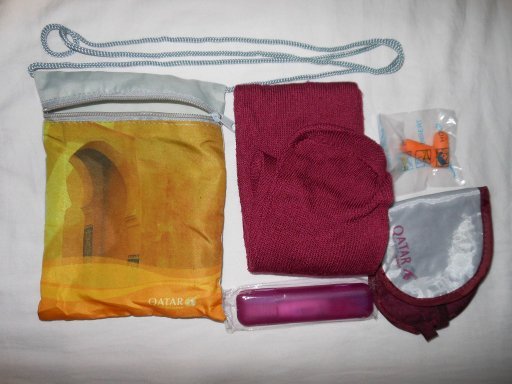 Qatar Airways Economy Klasse Amenity Kit