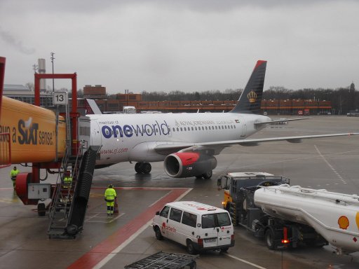 Royal Jordanian Airlines, Airbus A319 in Berlin Tegel Germany