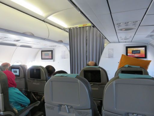 SriLankan Airlines, Airbus A321-200 Economy Kabine