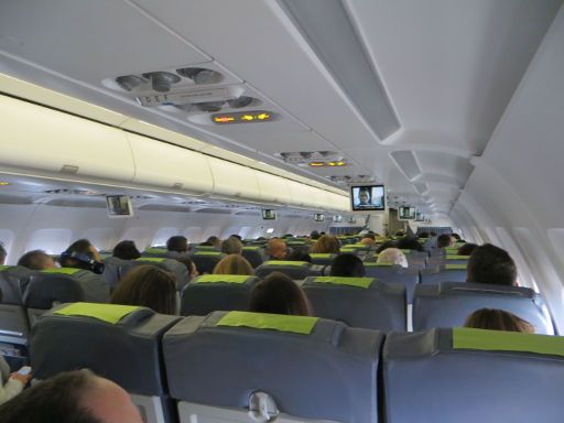 TAP Portugal, Economy Kabine A319–100