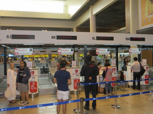 Thai Lion Air, Check In Schalter Don Mueang, DMK, Bangkok, Thailand