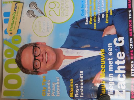 transavia.com, Bordmagazin 100%NL