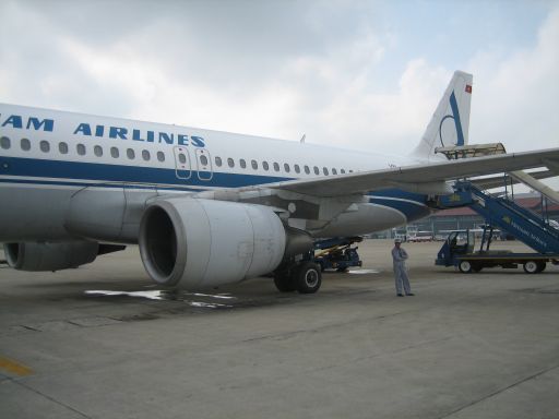 Vietnam Airlines Airbus A320 in Hanoi, Vietnam