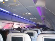 Virgin America, Airbus A320–200 Economy Kabine