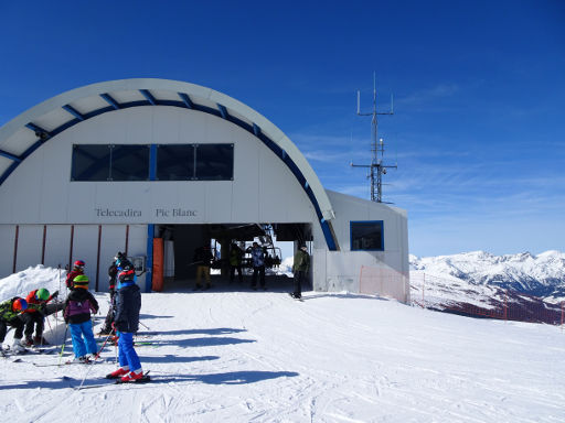 Grandvalira Skigebiet, Andorra, Sessellift Pic Blanc