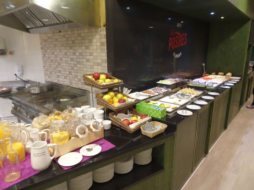 Hotel Màgic, Andorra la Vella, Andorra, ein Teil vom Frühstücksbuffet