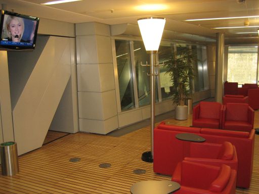 Deutsche Bahn ICE, Ein Teil der ersten Klasse Lounge in Frankfurt Flughafen