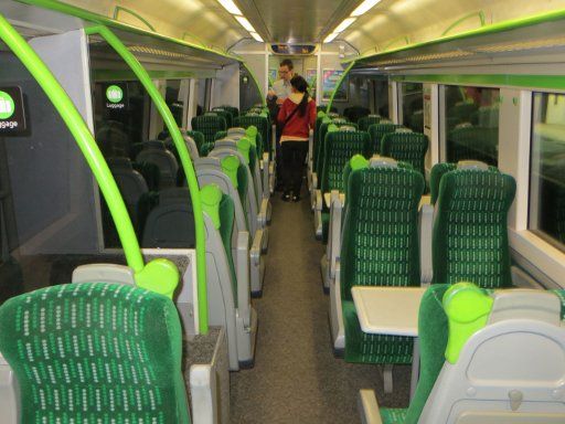 London Midland, Großbritannien, Grossraumabteil Standard Klasse