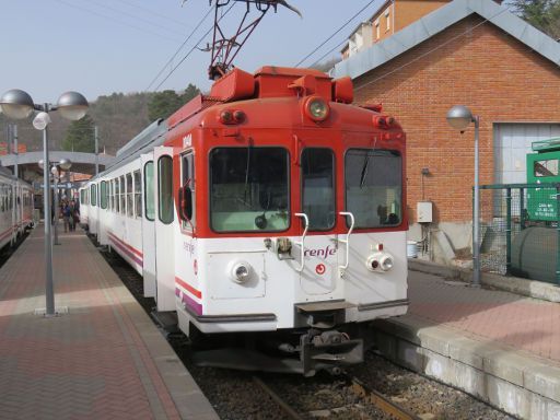 renfe Cercanías, Spanien, Line C-9 im Bahnhof Cercedilla