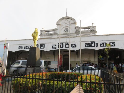 Sri Lanka Railways, Hauptbahnhof Station Colombo Fort