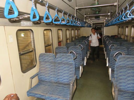 Sri Lanka Railways, Sitzplätze in der 2. Klasse