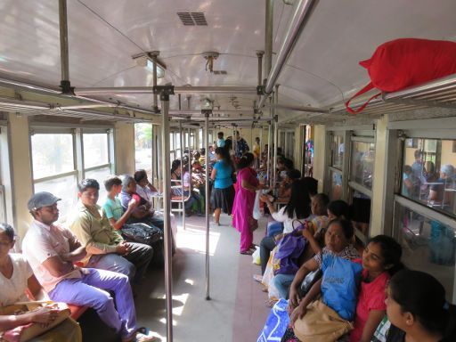 Sri Lanka Railways, Steh– und Sitzplätze in der 3. Klasse