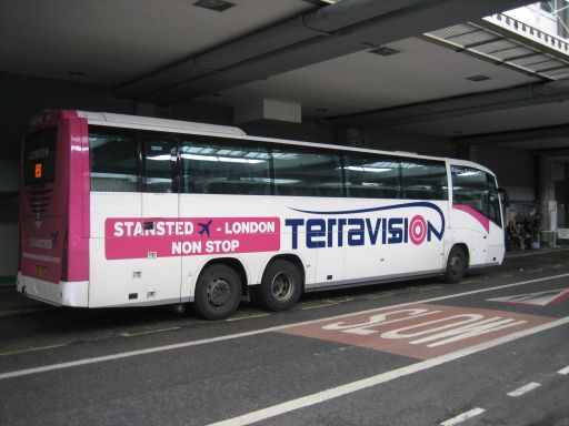 Terravision, Bus in London Victoria Station