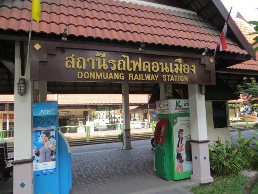 State Railway of Thailand, Don Mueang DMK, Bangkok, Thailand, Donmuang Railway Station