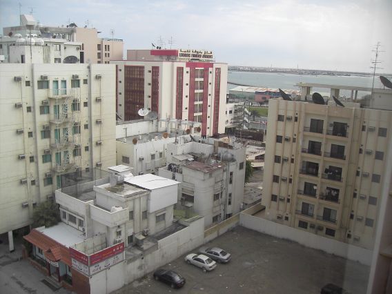Baisan International Hotel, Manama, Bahrain, Ausblick aus dem Fenster