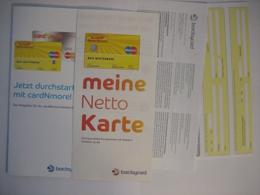 cardNmore Informationen zur Maestro® Karte, AGB, Antrag auf Zusatzleistungen