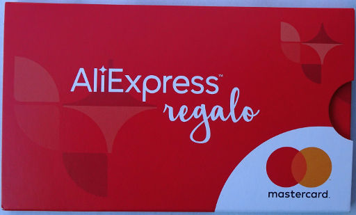 Correos AliExpress™ Regalo MasterCard®, AliExpress™ Regalo MasterCard® Starterpaket