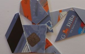 ING–DiBa girocard / Maestro® mit Geldkarte 2014 entwertet