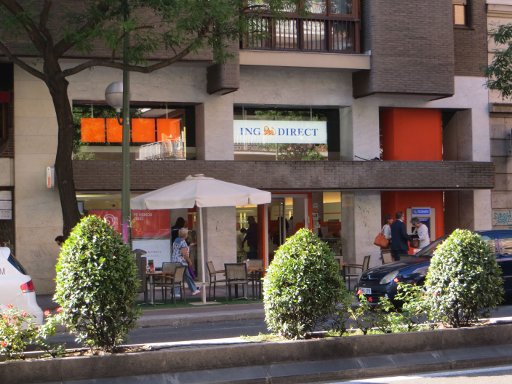 ING Direct, Spanien, Filiale in der Calle de O’Donnell 46, 28009 Madrid, Spanien