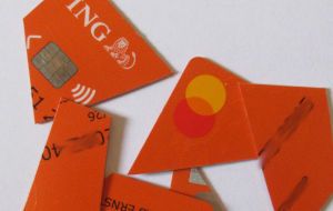 ING Direct Spanien, Debitkarte vom Mai 2021 entwertet