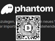 Phantom wallet, Bitcoin Public key QR Code