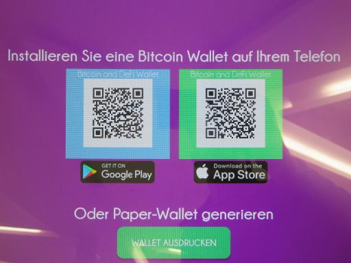 weex.es, weex Bitcoin Wallet Smartphone oder Papier