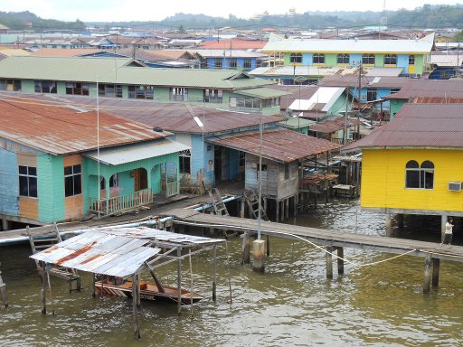 Bandar Seri Begawan, Brunei Darussalam, Kampong Ayer Siedlung