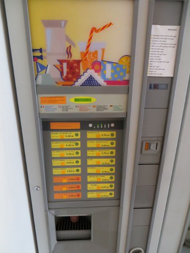 easyHotel Sofia, Bulgarien, Heißgetränke Automat