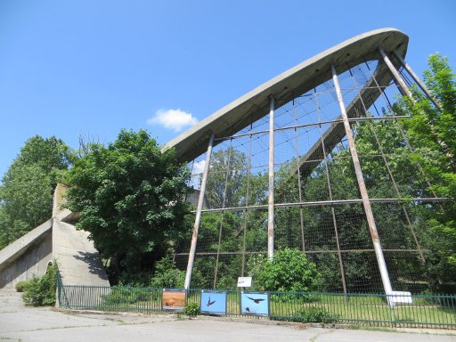 Sofia Zoo, Sofia, Bulgarien, Großes Fluggehege