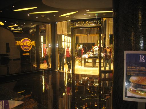 City of Dreams, Macau, Macao, China, Hard Rock Hotel Fan Shop